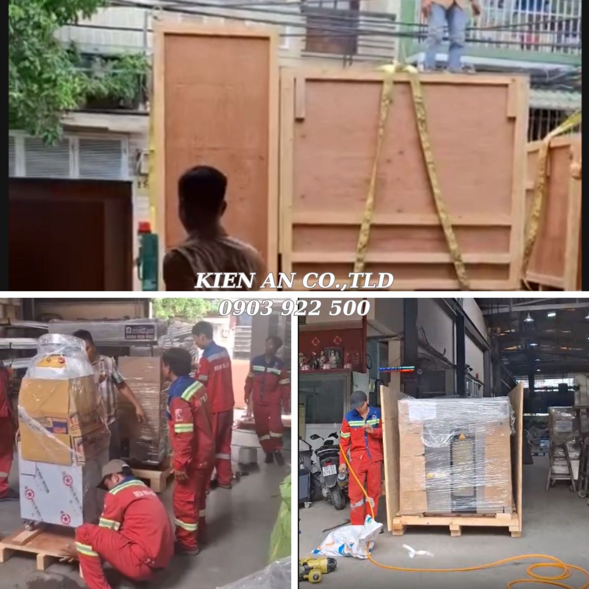 Chính sách vận chuyển lò bánh mì Kiến An xuất khẩu